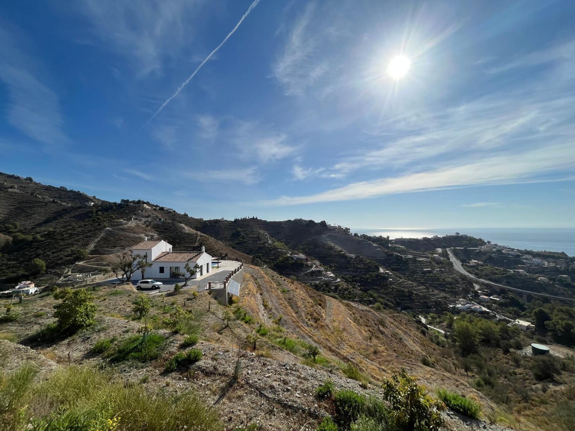 Вилла Vivienda En Granada, Cortijo Balcon Cotobro, Almunecar, Casa Con Piscina Y Vistas Increibles Экстерьер фото